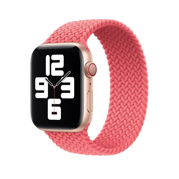 Ремінець Wemacy Braided Solo Loop для Apple Watch series 1/2/3/4/5/6 38mm/40mm pink punch (BS-0050)
Ремінець Wemacy Braided Solo Loop для Apple Watch series 1/2/3/4/5/6 38mm/40mm pink punch (BS-0050)