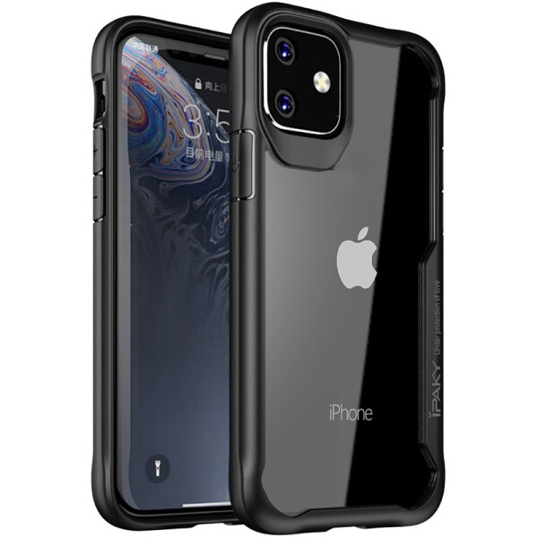 Чехол-накладка Ipaky Survival TPU Frame Injected Anti-Scratch PC Case Apple iPhone 11 Black
Чехол-накладка Ipaky Survival TPU Frame Injected Anti-Scratch PC Case Apple iPhone 11 Black