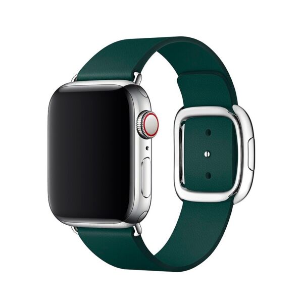 Ремінець Modern Buckle Leather Loop для Apple Watch Series 1/2/3/4/5/6 38mm/40mm Silver / Forest Green (LC-0250)
Ремінець Modern Buckle Leather Loop для Apple Watch Series 1/2/3/4/5/6 38mm/40mm Silver / Forest Green (LC-0250)
