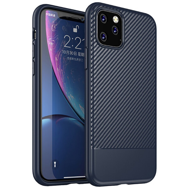 Чехол-накладка Ipaky Moosy Series/TPU With Carbon Fiber Case Apple iPhone 11 Pro Blue
Чехол-накладка Ipaky Moosy Series/TPU With Carbon Fiber Case Apple iPhone 11 Pro Blue