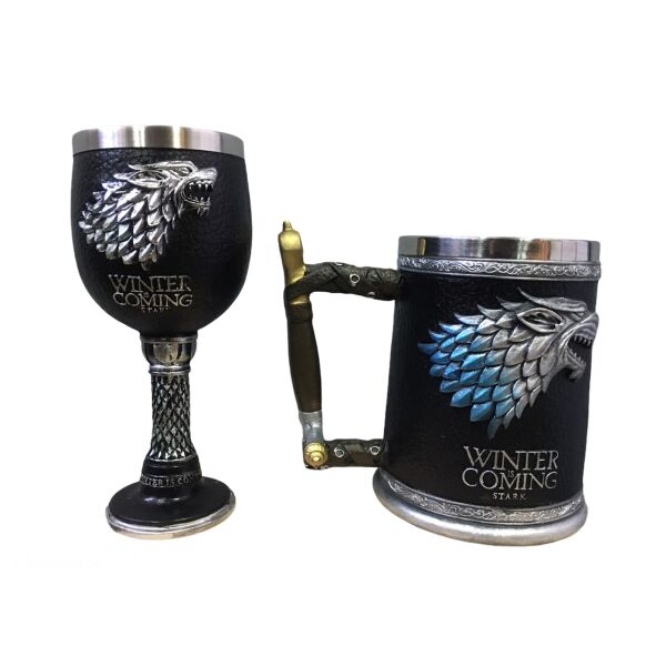 Подарочный Набор Чашка Бокал 3D Игра Престолов Winter is Coming Stark Дом Старков 600/200мл
Подарочный Набор Чашка Бокал 3D Игра Престолов Winter is Coming Stark Дом Старков 600/200мл