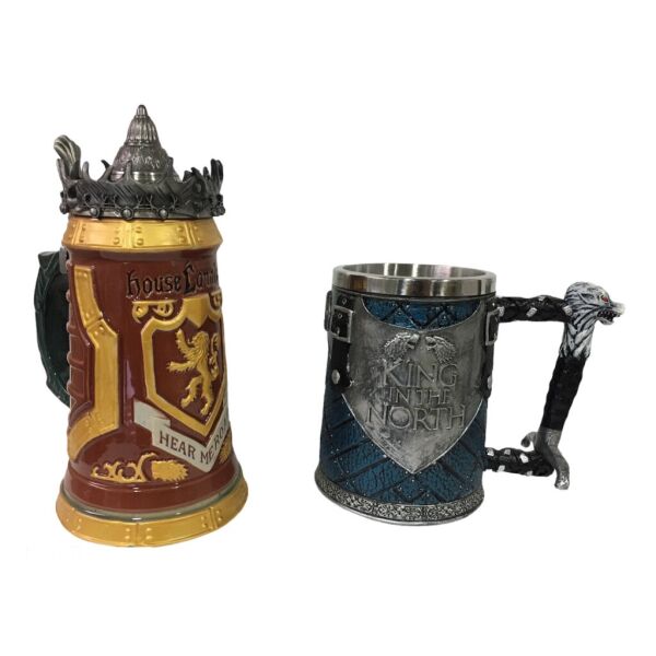 Подарочный набор Кружка Game Of Thrones House Lannister и Кружка 3D Король Севера 650/570мл
Подарочный набор Кружка Game Of Thrones House Lannister и Кружка 3D Король Севера 650/570мл