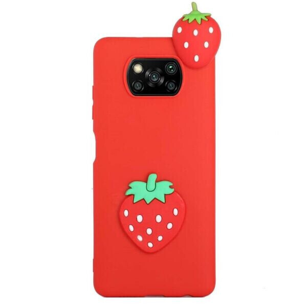 Силиконовый (TPU) чехол UniCase 3D Cartoon Pattern для Xiaomi Poco X3 / Poco X3 Pro - Strawberry
Силиконовый (TPU) чехол UniCase 3D Cartoon Pattern для Xiaomi Poco X3 / Poco X3 Pro - Strawberry