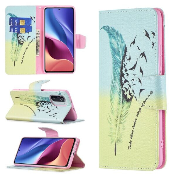 Чехол-книжка Deexe Color Wallet для Xiaomi Poco F3 / Redmi K40 / Redmi K40 Pro / Mi 11i - Feather Pattern
Чехол-книжка Deexe Color Wallet для Xiaomi Poco F3 / Redmi K40 / Redmi K40 Pro / Mi 11i - Feather Pattern