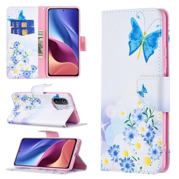 Чехол-книжка Deexe Color Wallet для Xiaomi Poco F3 / Redmi K40 / Redmi K40 Pro / Mi 11i - Blue Butterfly and Flowers
Чехол-книжка Deexe Color Wallet для Xiaomi Poco F3 / Redmi K40 / Redmi K40 Pro / Mi 11i - Blue Butterfly and Flowers
