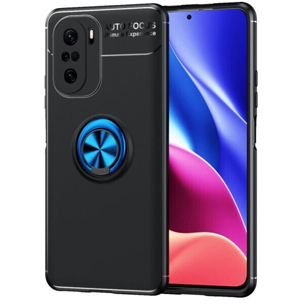 Защитный чехол UniCase Magnetic Ring для Xiaomi Redmi K40 / K40 Pro / Mi 11i / Poco F3 - Black / Blue
Защитный чехол UniCase Magnetic Ring для Xiaomi Redmi K40 / K40 Pro / Mi 11i / Poco F3 - Black / Blue