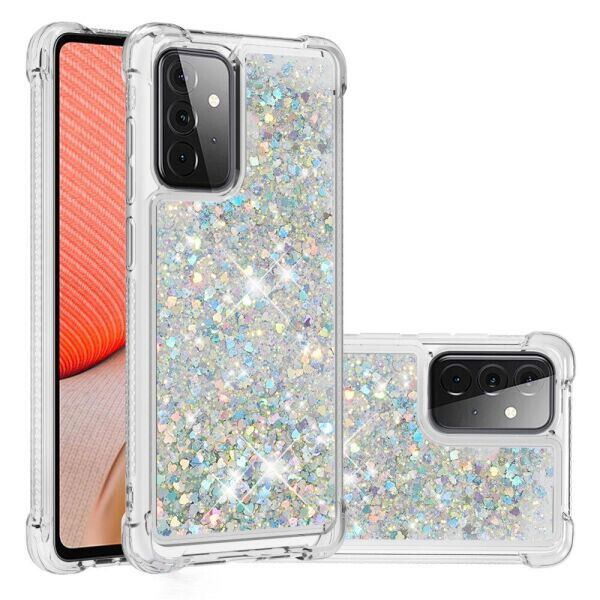 Силиконовый (TPU) чехол Deexe Liquid Glitter для Samsung Galaxy A72 (А725) - Light Green
Силиконовый (TPU) чехол Deexe Liquid Glitter для Samsung Galaxy A72 (А725) - Light Green