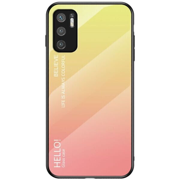 Защитный чехол Deexe Gradient Color для Xiaomi Redmi Note 10 5G / Poco M3 Pro - Yellow / Pink
Защитный чехол Deexe Gradient Color для Xiaomi Redmi Note 10 5G / Poco M3 Pro - Yellow / Pink