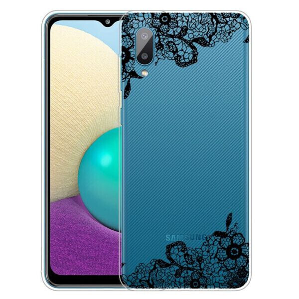Силиконовый (TPU) чехол Deexe Pretty Glossy для Samsung Galaxy A02 (A022) / M02 - Lace Flower
Силиконовый (TPU) чехол Deexe Pretty Glossy для Samsung Galaxy A02 (A022) / M02 - Lace Flower