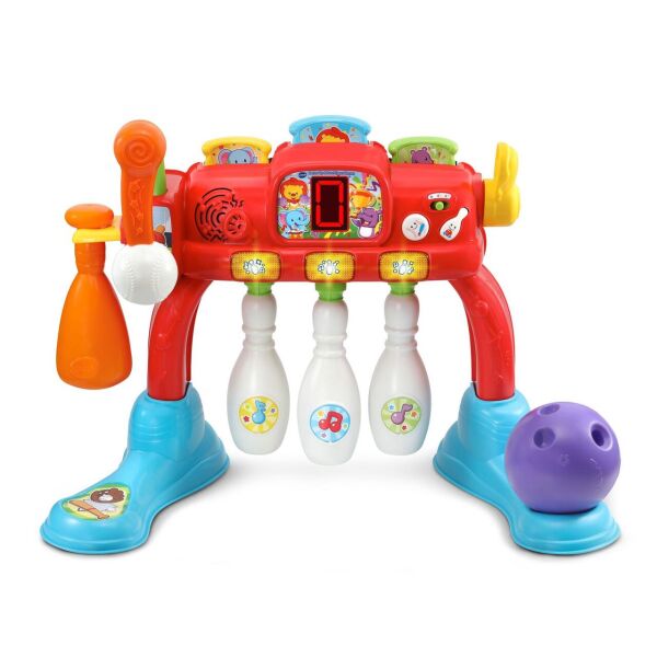Розвиваюча іграшка VTech Batter up & Bowl Sports Arena Боулінг і бейсбол (341776504200)
Розвиваюча іграшка VTech Batter up & Bowl Sports Arena Боулінг і бейсбол (341776504200)