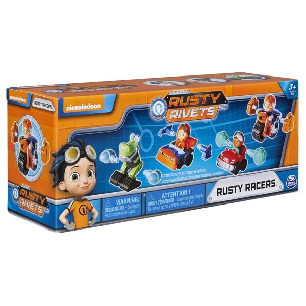 Ігровий набір Spin Master Расті Rusty Rivets - Rusty Racer 4-Pack Bundle (6046565) (B07FH8BT6X)
Ігровий набір Spin Master Расті Rusty Rivets - Rusty Racer 4-Pack Bundle (6046565) (B07FH8BT6X)