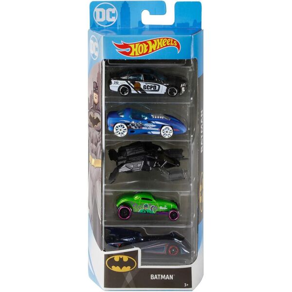 Колекційний набір Hot Wheels Batman Vehicles, 5-Pack з 5 машинок Хот Вілс,1:64 (GMY44) (B082N81NXP)
Колекційний набір Hot Wheels Batman Vehicles, 5-Pack з 5 машинок Хот Вілс,1:64 (GMY44) (B082N81NXP)