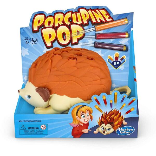 Настільна сімейна гра Hasbro Gaming Porcupine Pop Game Хто перехитрить дикобраза (E5702CU0) (B07MCW3B3D)
Настільна сімейна гра Hasbro Gaming Porcupine Pop Game Хто перехитрить дикобраза (E5702CU0) (B07MCW3B3D)