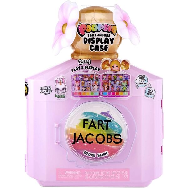 Кейс для зберігання слаймів Poopsie Fart Jacobs 2-in-1 Play & Display Case Пупсі слайм (PPE19000) (B07PT46WMG)
Кейс для зберігання слаймів Poopsie Fart Jacobs 2-in-1 Play & Display Case Пупсі слайм (PPE19000) (B07PT46WMG)