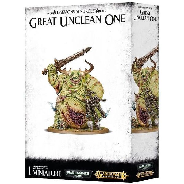 Настольная игра Games Workshop Daemons of Nurgle: Great Unclean One Age of Sigmar (99129915045)
Настольная игра Games Workshop Daemons of Nurgle: Great Unclean One Age of Sigmar (99129915045)