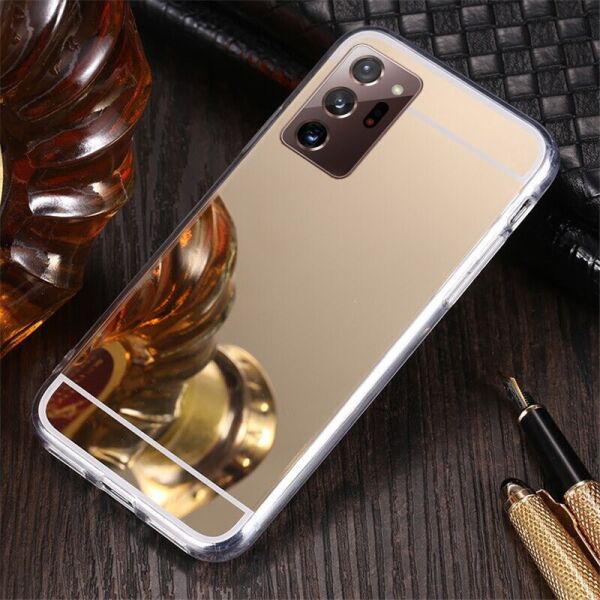 Чехол Fiji Mirror для Samsung Galaxy Note 20 Ultra (N985) силикон зеркальный бампер золотой
Чехол Fiji Mirror для Samsung Galaxy Note 20 Ultra (N985) силикон зеркальный бампер золотой