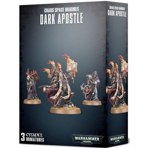 Настольная игра Games Workshop Chaos Space Marines Dark Apostle Warhammer 40000 (99120102099)
Настольная игра Games Workshop Chaos Space Marines Dark Apostle Warhammer 40000 (99120102099)