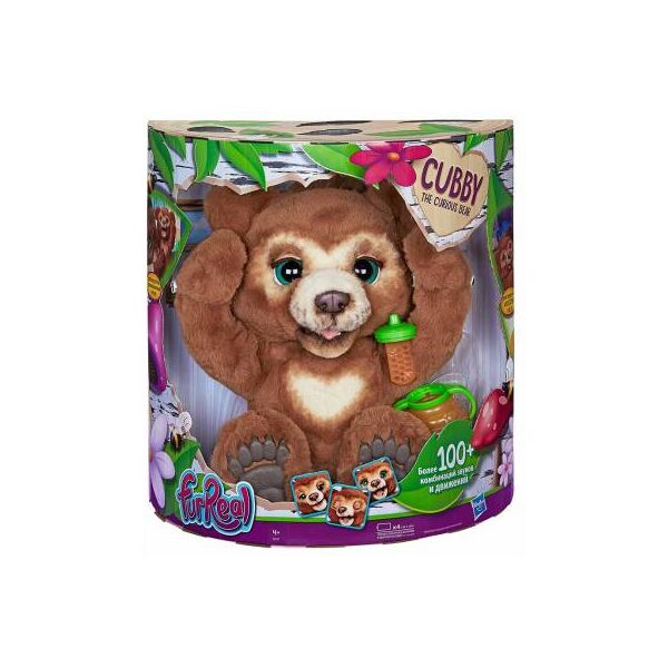Интерактивная игрушка Hasbro Furreal Friends Мишка Кубби (E4591)
Интерактивная игрушка Hasbro Furreal Friends Мишка Кубби (E4591)
