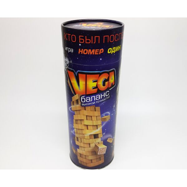 Настольная игра Джанка Вега Vega (56 блоков) - развивающая игра-пазл "Пизанская башня" - игра для компании
Настольная игра Джанка Вега Vega (56 блоков) - развивающая игра-пазл "Пизанская башня" - игра для компании