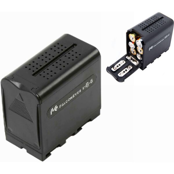 Батарейный блок Falcon-Eyes BB6 для питания всех LED осветителей Yongnuo переходник с AA на NP-F (87485238122)
Батарейный блок Falcon-Eyes BB6 для питания всех LED осветителей Yongnuo переходник с AA на NP-F (87485238122)