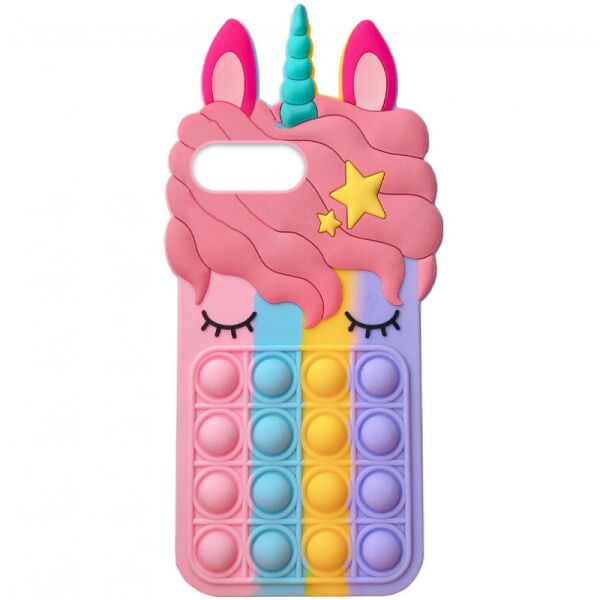 Фигурный силиконовый 3D чехол-антистресс Pop it Bubble Unicorn для iPhone 7 plus (5.5") (Разноцветный) (1163769)
Фигурный силиконовый 3D чехол-антистресс Pop it Bubble Unicorn для iPhone 7 plus (5.5") (Разноцветный) (1163769)