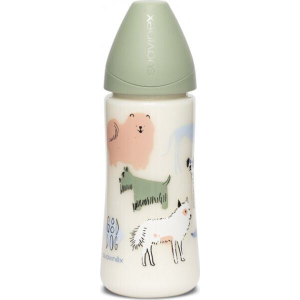 Бутылочка для кормления Suavinex Истории щенков круглая соска, быстрый поток Зеленая 360 мл (304831)
Бутылочка для кормления Suavinex Истории щенков круглая соска, быстрый поток Зеленая 360 мл (304831)