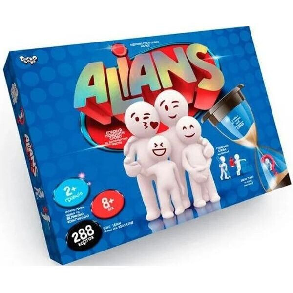 Настольная развлекательная игра Alians Альянс Danko Toys развивающая настолка для всей семьи (укр)
Настольная развлекательная игра Alians Альянс Danko Toys развивающая настолка для всей семьи (укр)