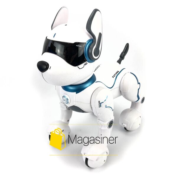 Собака робот Robot Dog A001 Leidy Dog с голосовым управлением на радиоуправлении игрушка для детей (634)
Собака робот Robot Dog A001 Leidy Dog с голосовым управлением на радиоуправлении игрушка для детей (634)