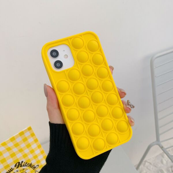 Силиконовый чехол-антистресс pop it для телефона iPhone 12 Pro кейс для телефона с пупыркой case желтый
Силиконовый чехол-антистресс pop it для телефона iPhone 12 Pro кейс для телефона с пупыркой case желтый