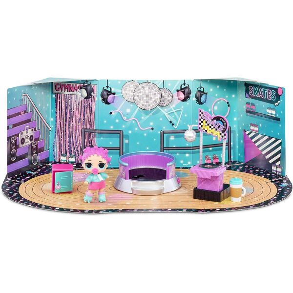 Кукла ЛОЛ комната Леди-роллер LOL Surprise Furniture Roller Rink with Roller Skater Doll
Кукла ЛОЛ комната Леди-роллер LOL Surprise Furniture Roller Rink with Roller Skater Doll