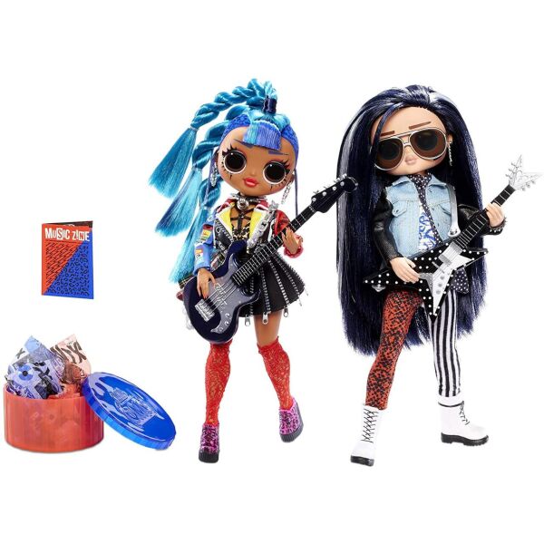 Набор кукол ЛОЛ Ремикс Рок Дуэт L.O.L. Surprise! O.M.G. Remix Rocker Boi and Punk Grrrl 2 Pack
Набор кукол ЛОЛ Ремикс Рок Дуэт L.O.L. Surprise! O.M.G. Remix Rocker Boi and Punk Grrrl 2 Pack