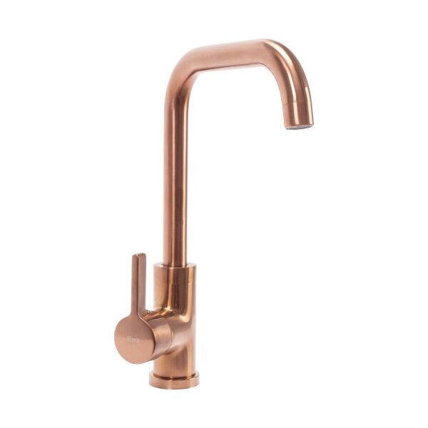 Смеситель для умывальника (Раковины) Rea Folk Rose Gold REA-B5151
