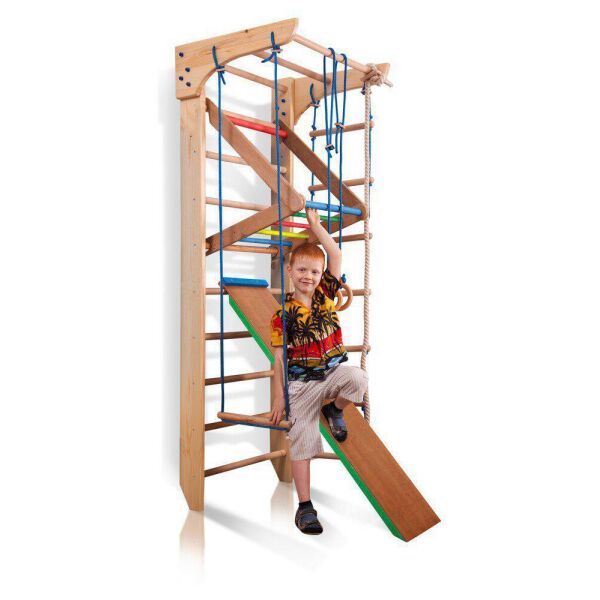 Спортивный уголок «Kinder 3-220» SportBaby Комплектация Спортивный уголок «Kinder 3-220» 1. Шведская сте
Спортивный уголок «Kinder 3-220» SportBaby Комплектация Спортивный уголок «Kinder 3-220» 1. Шведская сте