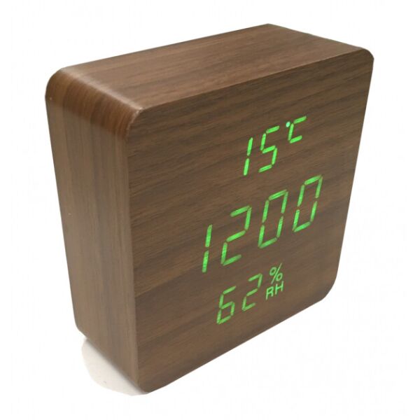 Электронные настольные часы-будильник с термометром LED WOOD CLOCK VST 872 5V под дерево коричневые с зеленой подсветкой
Электронные настольные часы-будильник с термометром LED WOOD CLOCK VST 872 5V под дерево коричневые с зеленой подсветкой