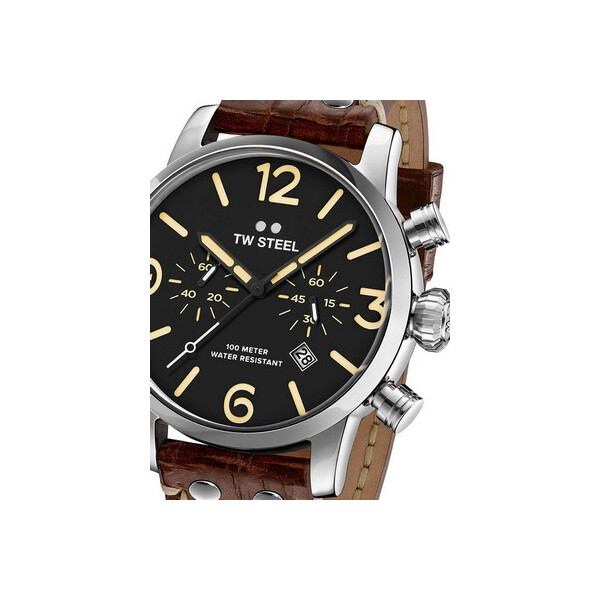 Часы TW-Steel MS3 Maverick Chronograph 45mm 10ATM