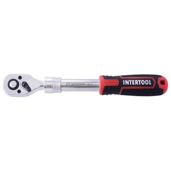 Ключ трещоточный (рукоятка с храповым механизмом) Intertool - 3/8" x 72T телескопический Storm(ET-8005)
Ключ трещоточный (рукоятка с храповым механизмом) Intertool - 3/8" x 72T телескопический Storm(ET-8005)