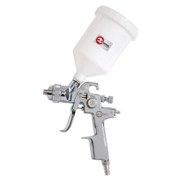 Пневмопистолет лакокрасочный HVLP Intertool - верхний бак 600 мл x 1,4 мм PT-0103(PT-0103)
Пневмопистолет лакокрасочный HVLP Intertool - верхний бак 600 мл x 1,4 мм PT-0103(PT-0103)