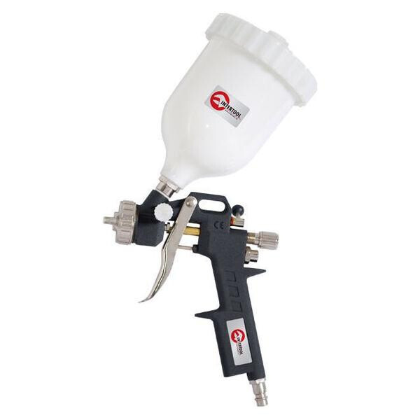 Пневмопистолет лакокрасочный HP Intertool - верхний бак 600 мл x 1,5 мм PT-0210(PT-0210)
Пневмопистолет лакокрасочный HP Intertool - верхний бак 600 мл x 1,5 мм PT-0210(PT-0210)