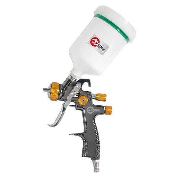 Пневмопистолет лакокрасочный LVLP Intertool - верхний бак 600 мл x 1,8 мм PT-0136(PT-0136)
Пневмопистолет лакокрасочный LVLP Intertool - верхний бак 600 мл x 1,8 мм PT-0136(PT-0136)