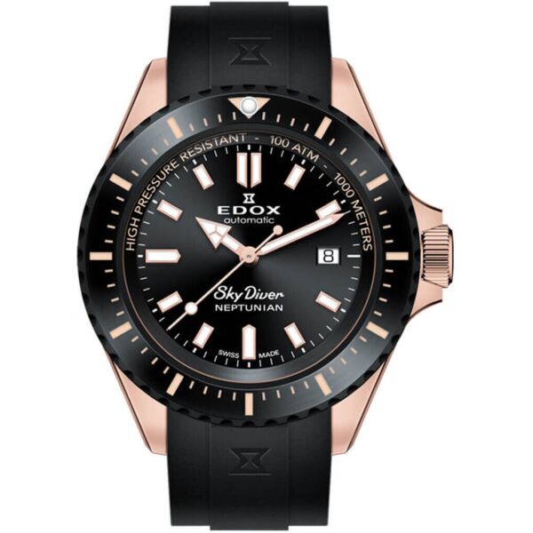 Часы EDOX 80120 37RNNCA NIR Skydiver Neptunian