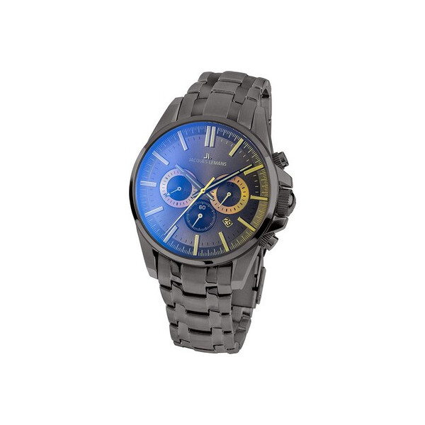 Часы Jacques Lemans 1-1799R Liverpool Chronograph 44mm 10ATM