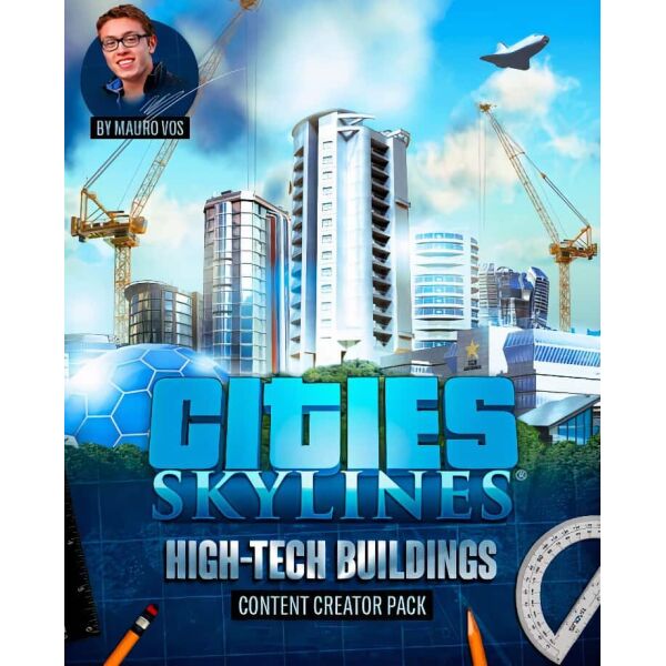 Игра Cities: Skylines – Content Creator Pack: High-Tech Buildings для ПК (Ключ активации Steam)
Игра Cities: Skylines – Content Creator Pack: High-Tech Buildings для ПК (Ключ активации Steam)
