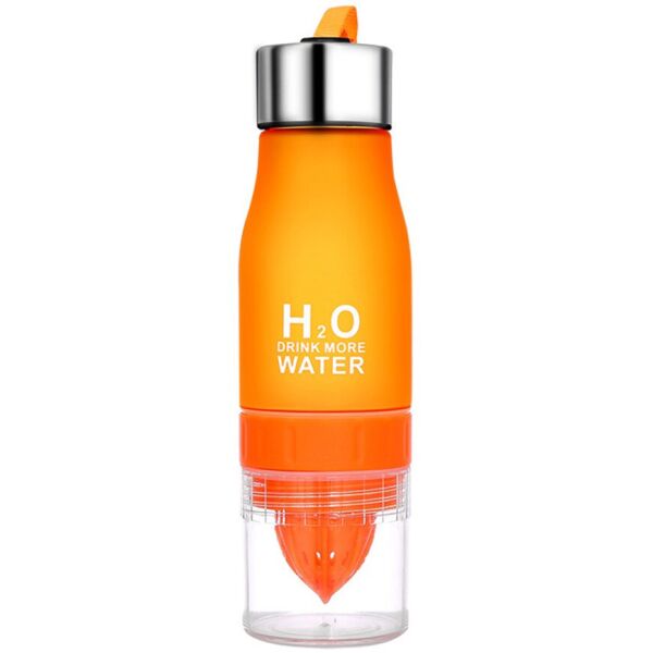 Бутылка для воды и напитков с соковыжималкой H2O Water Bottle Оранжевый (650 мл) (MS 2944-O)
Бутылка для воды и напитков с соковыжималкой H2O Water Bottle Оранжевый (650 мл) (MS 2944-O)