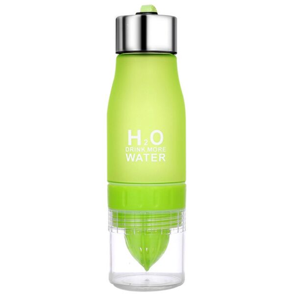 Бутылка для воды и напитков с соковыжималкой H2O Water Bottle Салатовый (650 мл) (MS 2944-GR)
Бутылка для воды и напитков с соковыжималкой H2O Water Bottle Салатовый (650 мл) (MS 2944-GR)