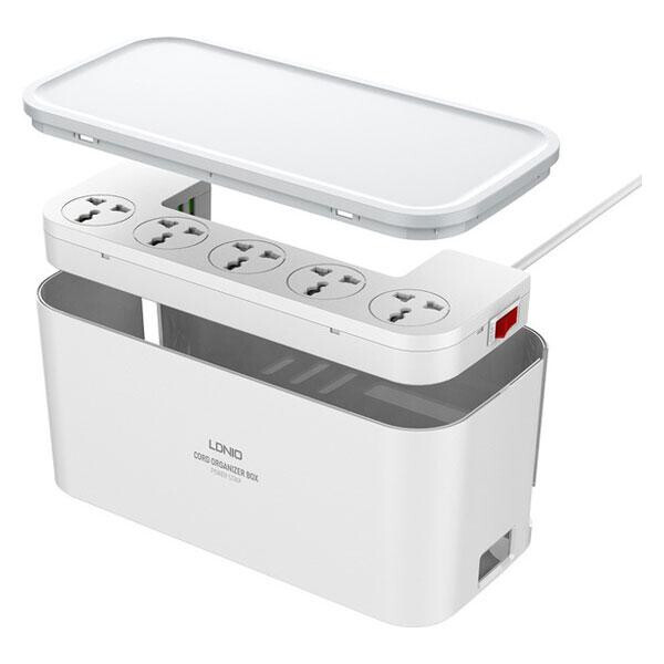 Сетевой Удлинитель Фильтр С Боксом Ldnio SC5309, 5 Розеток + 3 USB, 2 М, Сечение 3х0,75мм
Сетевой Удлинитель Фильтр С Боксом Ldnio SC5309, 5 Розеток + 3 USB, 2 М, Сечение 3х0,75мм