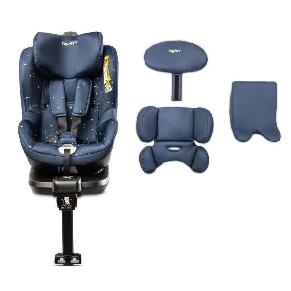 Автокресло Caretero Twisty группа 0+/1 (0-18 кг) i-Size с системой Isofix и поворотным механизмом на 360° + защита от боковых ударов Синий
Автокресло Caretero Twisty группа 0+/1 (0-18 кг) i-Size с системой Isofix и поворотным механизмом на 360° + защита от боковых ударов Синий