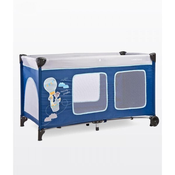 Манеж-кроватка 2 в 1 Caretero Simplo Plus Navy с колесами и боковой дверцей + матрас и сумка для транспортировки
Манеж-кроватка 2 в 1 Caretero Simplo Plus Navy с колесами и боковой дверцей + матрас и сумка для транспортировки
