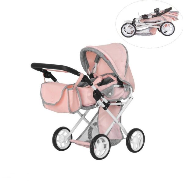 Коляска для кукол CARRELLO UNICO 9346 Pink с люлькой-переноской, багажной корзиной и сумкой
Коляска для кукол CARRELLO UNICO 9346 Pink с люлькой-переноской, багажной корзиной и сумкой