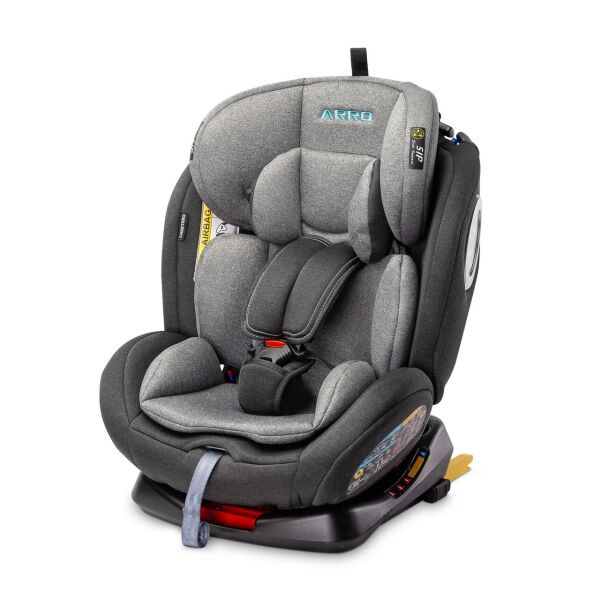 Автокресло Caretero Arro группа 0+/1/2/3 (0-36 кг) с системой Isofix + ремень TopTether + боковая защита Серый
Автокресло Caretero Arro группа 0+/1/2/3 (0-36 кг) с системой Isofix + ремень TopTether + боковая защита Серый