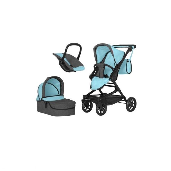 Коляска для кукол CARRELLO MAGIA 9636 Blue 3 в 1 трансформер с перекидной ручкой + люлька-переноска и сумка
Коляска для кукол CARRELLO MAGIA 9636 Blue 3 в 1 трансформер с перекидной ручкой + люлька-переноска и сумка